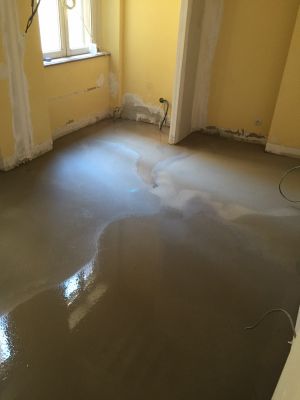 Séchage du ragréage
